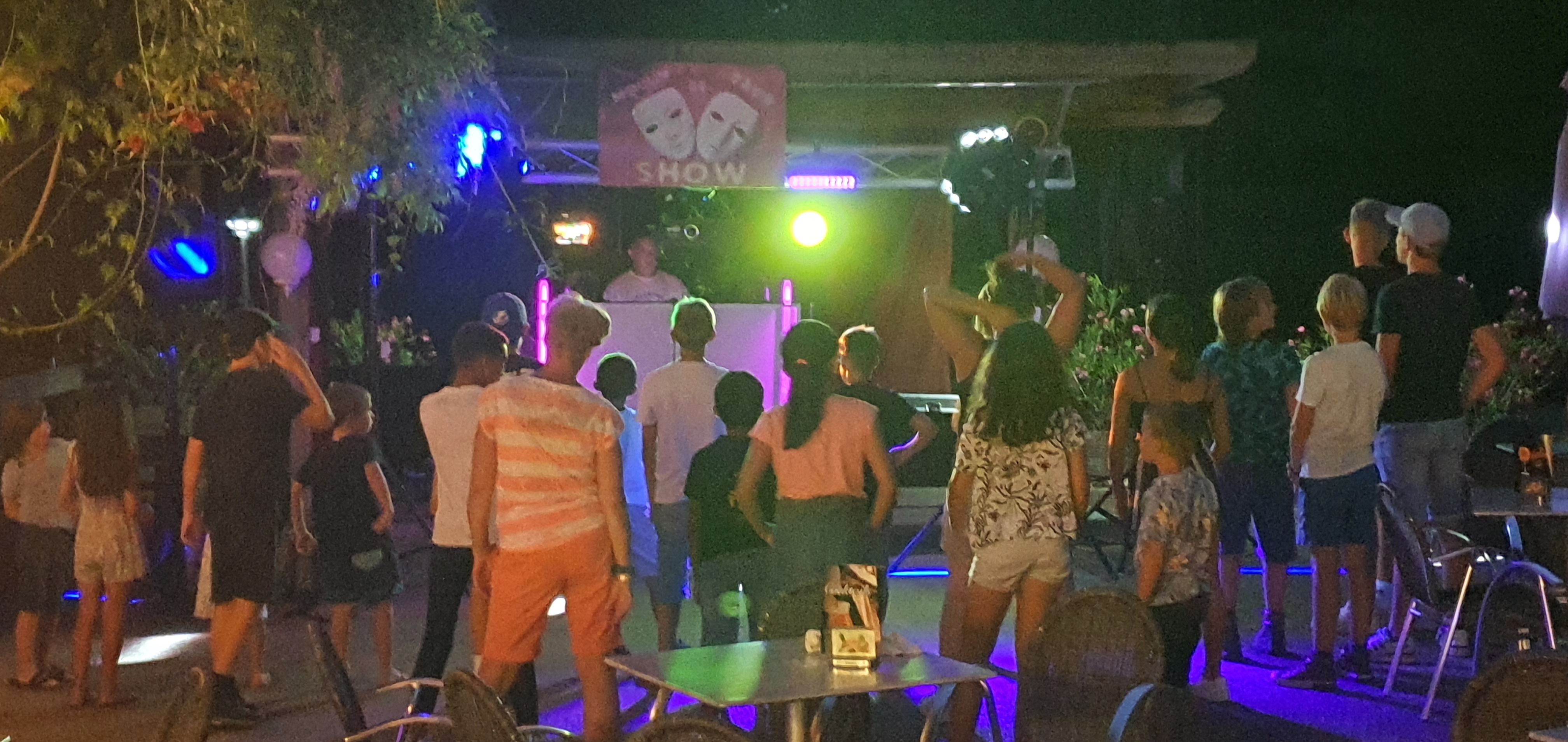 DJ disco mobile été camping Le moulin de david Dordogne Perigord vacances 2022
