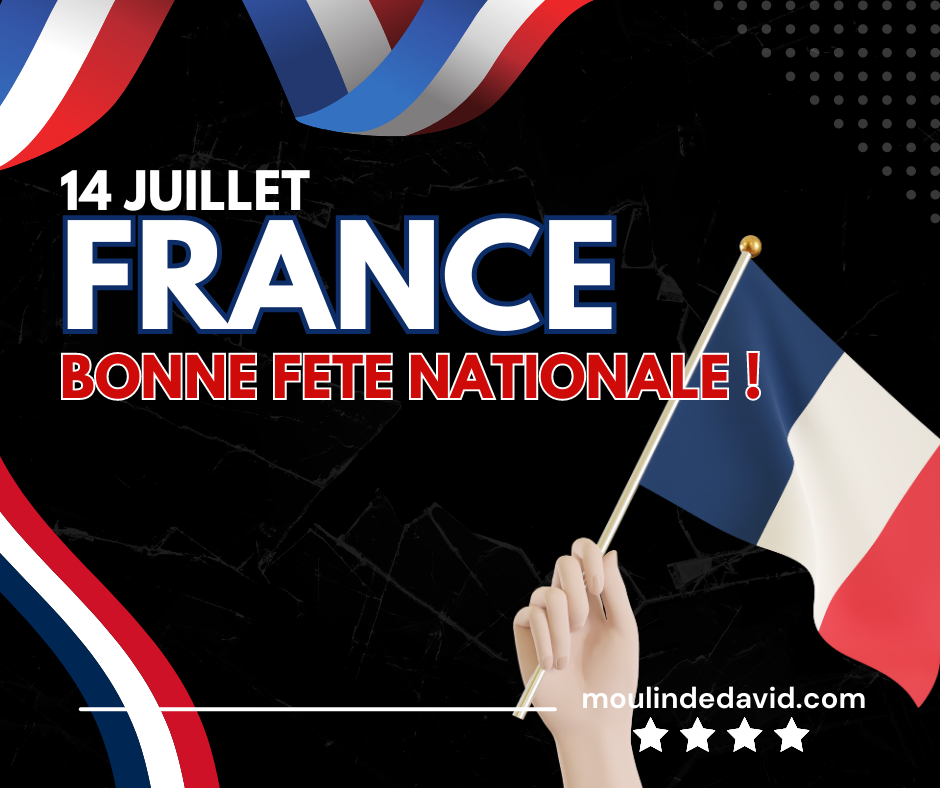 fete nationale du 14 juillet 2023 - camping Le Moulin de David