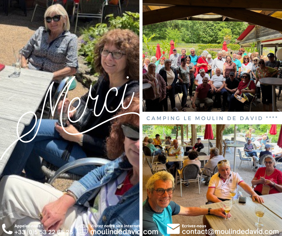 groupe - Panier (09) - camping Le Moulin de David