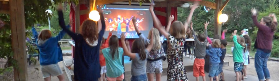 Soirée Just Dance au camping le Moulin de David