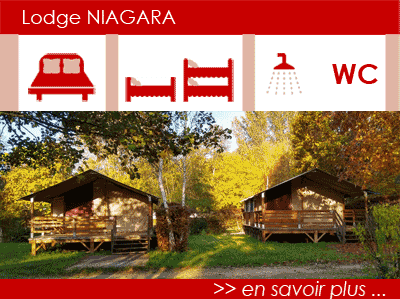 Lodge NIAGARA - Camping en Dordogne